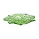 Art Deco green glass jardinière/serving dish, Stölzle Hermanova Hut, 1930