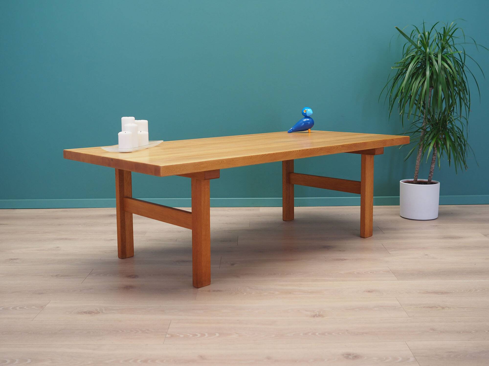Ash coffee table, Danish design, 1980s, production: Denmark