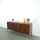 Enfilade en palissandre plus fin avec chromen poten, vintage kast