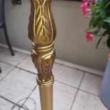 Halogen gilded bronze floor lamp Louis XVI Lucien Gau