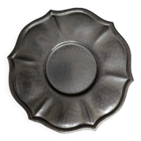 Corolla-style pewter plate