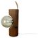 Grande lampe de table sculpturale et organique en bois de pin, attribuée à Temde Lights, Allemagne, années 1970