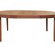 Table Harry Ostergaard ronde extensible teck 1960 estampillée