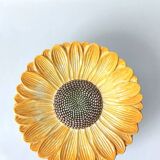 Sunflower display dish vintage tableware