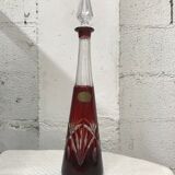 Art Deco crystal carafe Val Saint Lambert