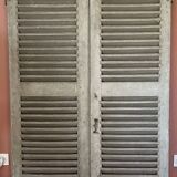Pair of antique shutters