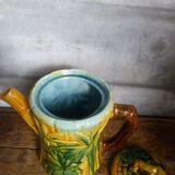 Early XXeme Barbotine Teapot