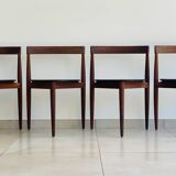 Set of 4 vintage Hans Olsen chairs for Frem Røjle Denmark