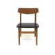 Set of 4 Scandinavian teak chairs, Sweden, 1960.
