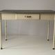 Art Deco industrial hospital doctor's desk with drawer, 1940s, Germany