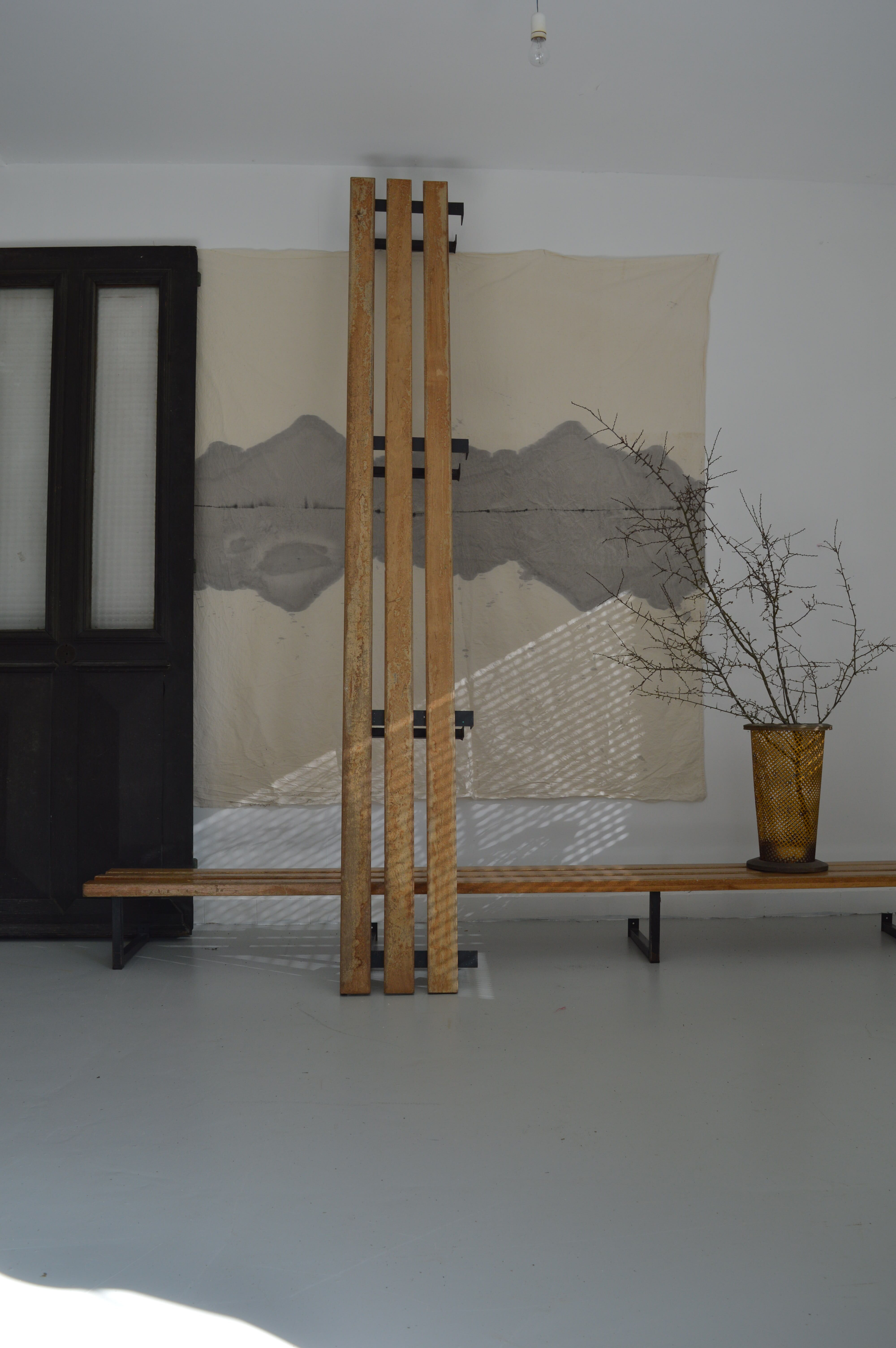 Ski resort bench 300 cm