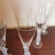 Series of 6 flutes with Champagne Venus and Bacchus in Bayel crystal