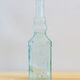 Vintage octopus glass decanter bottle