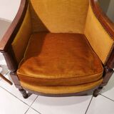 Bergère and footrest