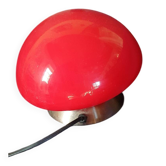 1980s design lamp in the shape of a mushroom