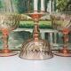 Rosaline champagne glass 70s design