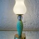 Lampe en opaline MD, années 60