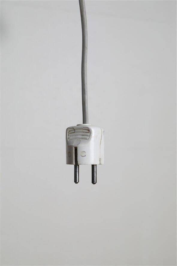 Dansa lamp / C. V. Østergaard floor lamp / reading lamp with "rocket" base / 1960s / 1970s / brass / Danish modern design