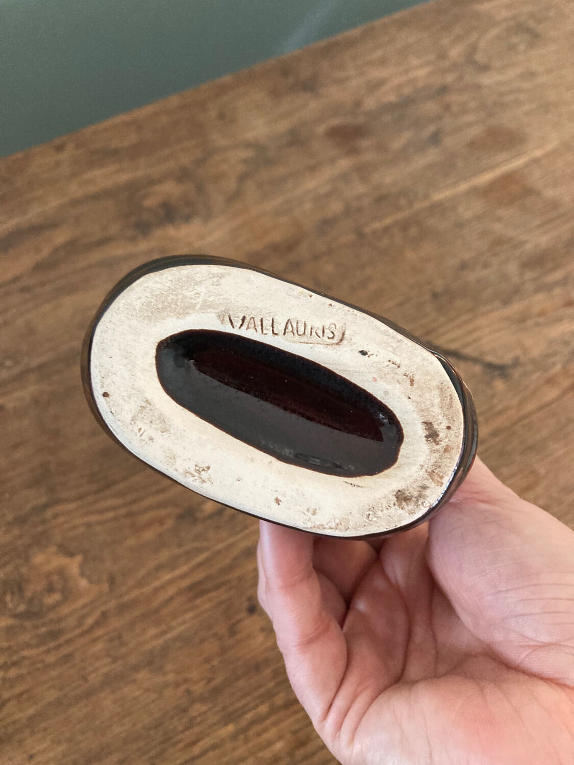 Vallauris double vase