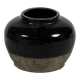 Hú - Pot à confit chinois émaillé noir n°5