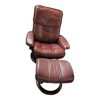 Vintage stressless armchair