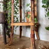 Rattan saddle