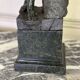 After the Farnese Hercules, a serpentine marble sculpture, a souvenir of the Grand Tour