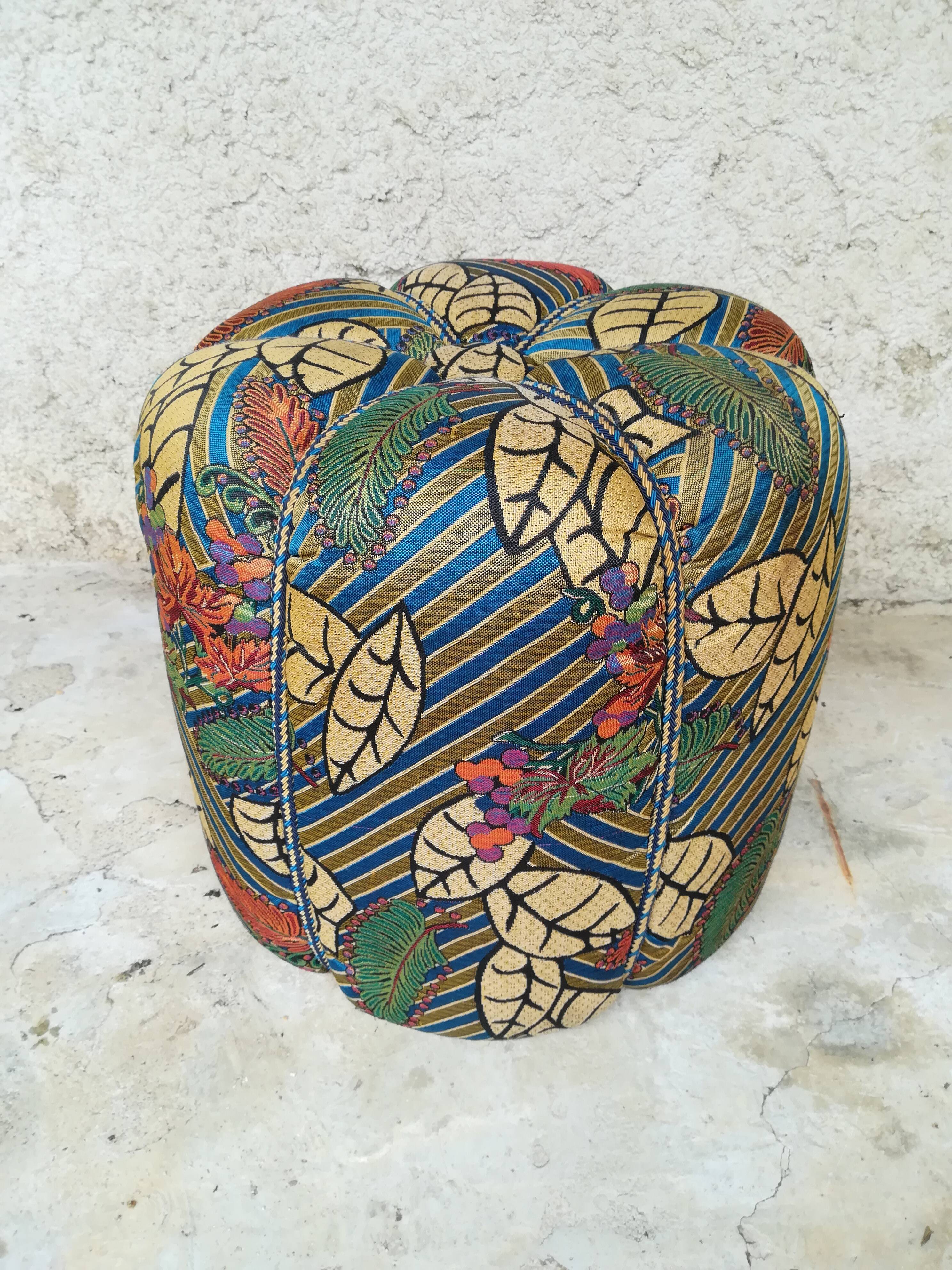 Art Deco pouf by Jindrich Halabala