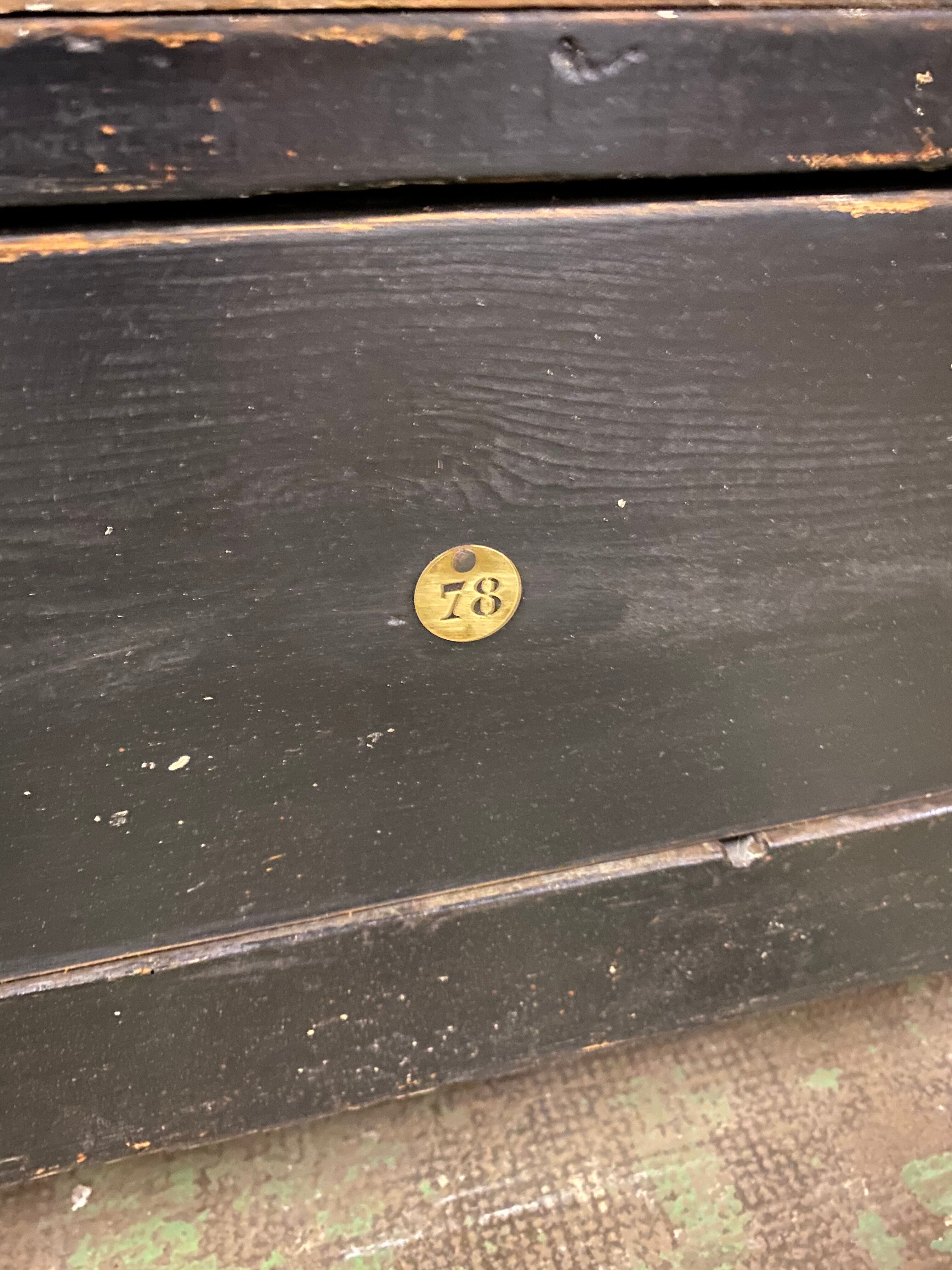 Old patinated old raw tray 1900