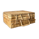 Wicker suitcase