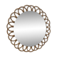 Miroir rotin 1960