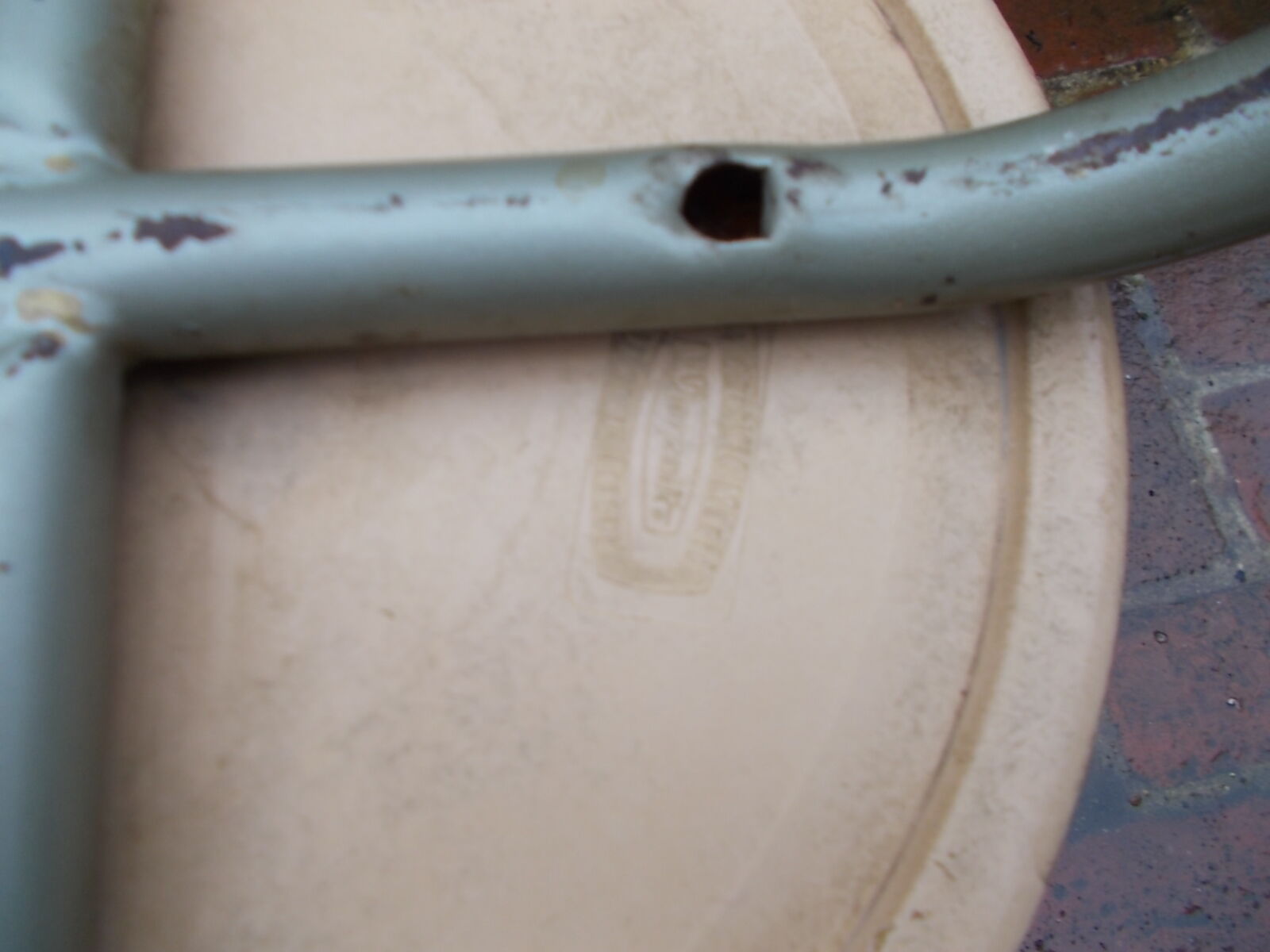 Pair of vintage Werzalit stools