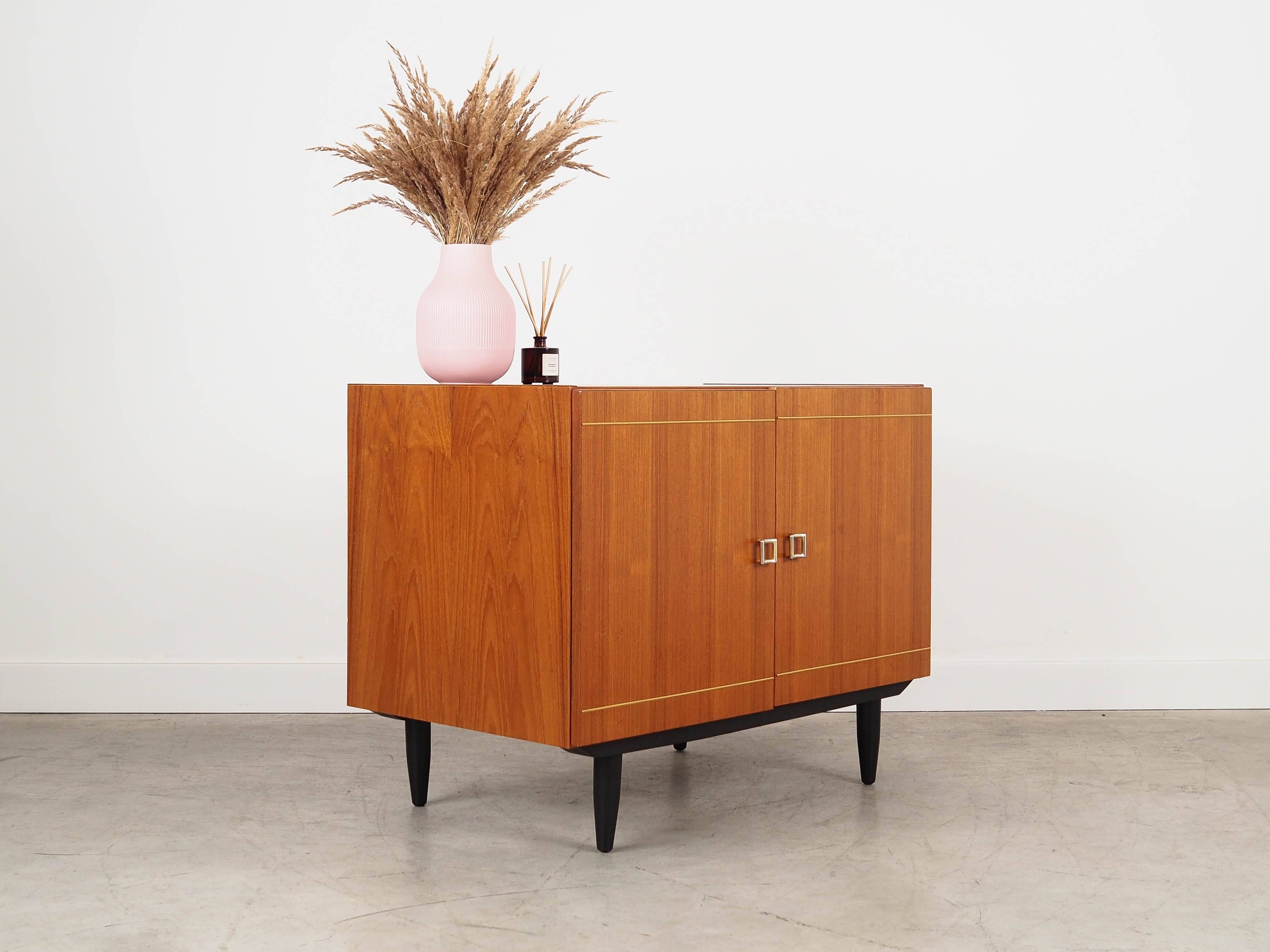 Teak cabinet, Danish design, 1970s, production: Denmark