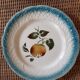 Lot de 6 assiettes barbotine