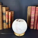 Lampe boule à poser
