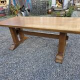 Oak farmhouse table