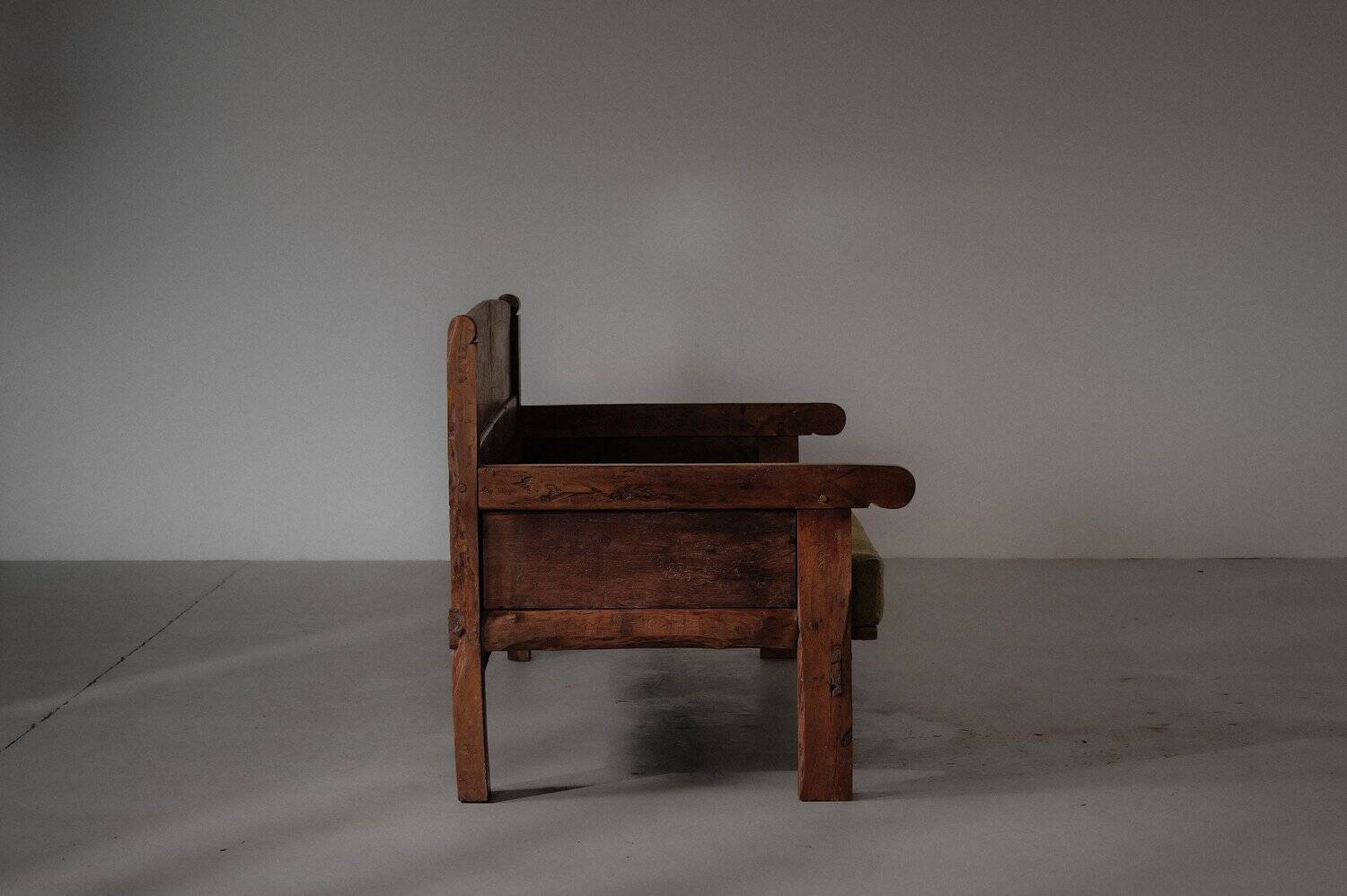 Mountain bench, folk art, 1800