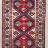 Caucasian Shirvan rug 107 x 205 cm pure wool