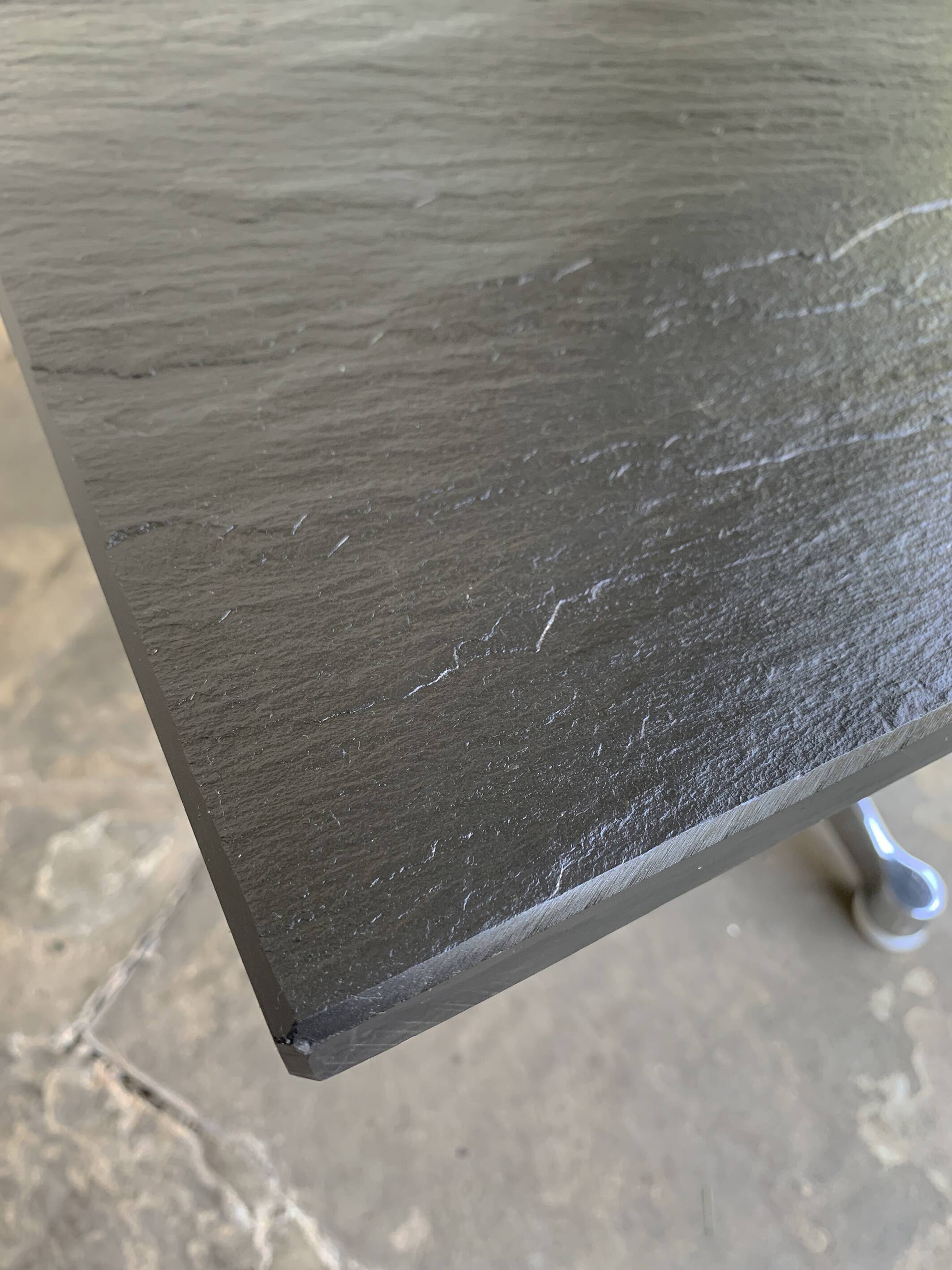 Contract Base Slate Coffee Table, Charles & Ray Eames, Herman Miller 1960