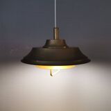 Hanging lamp in solid brass 1970s Denmark