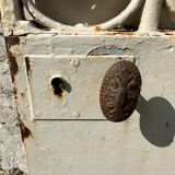 Old wrought iron gate