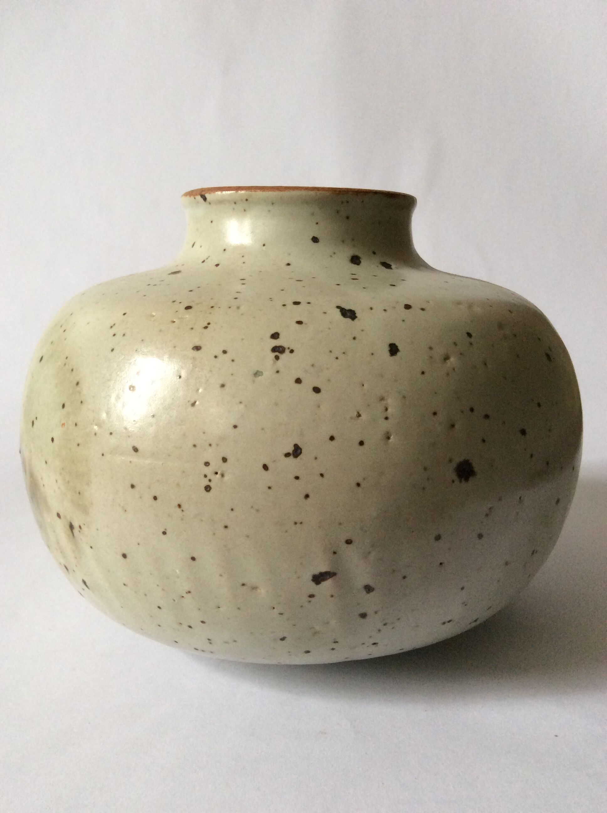 Vallauris le tesson 1970s pyrity sandstone vase