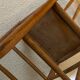 Chaise de couvent en bois 19ème siècle