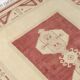 Tapis floral anatolien vintage