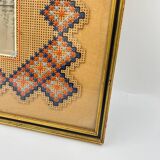 Photo frame with embroidery