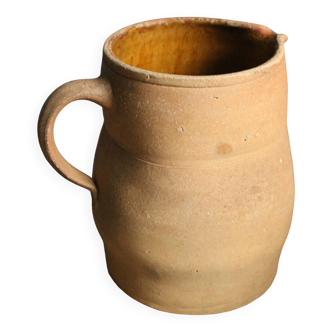 Large earthenware jug artisan pottery