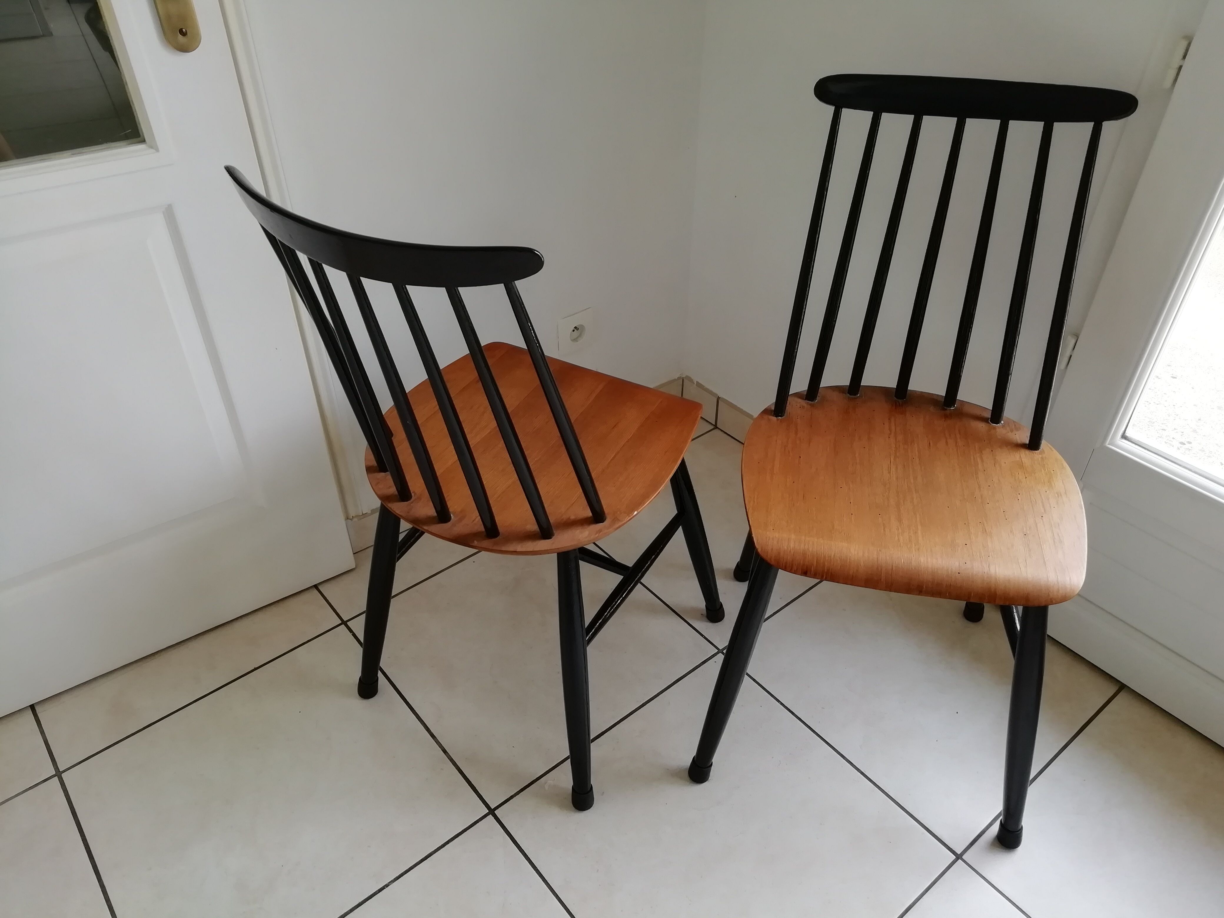 Paire de chaises, 1950