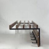 Vintage scandinavian teak coat rack, 1960s