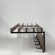 Vintage scandinavian teak coat rack, 1960s