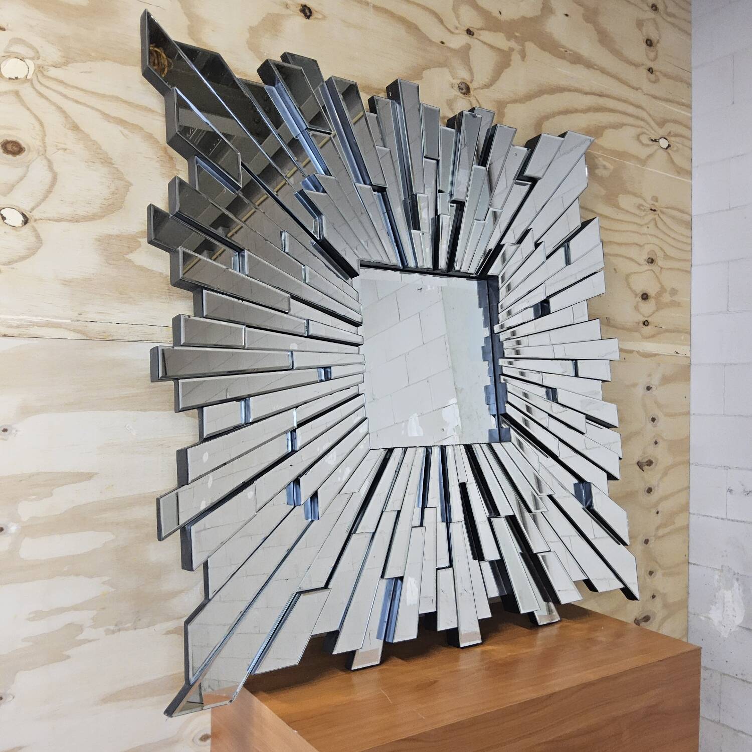 Large Hollywood Regency Eichholtz Sunburst mirror 120x120cm